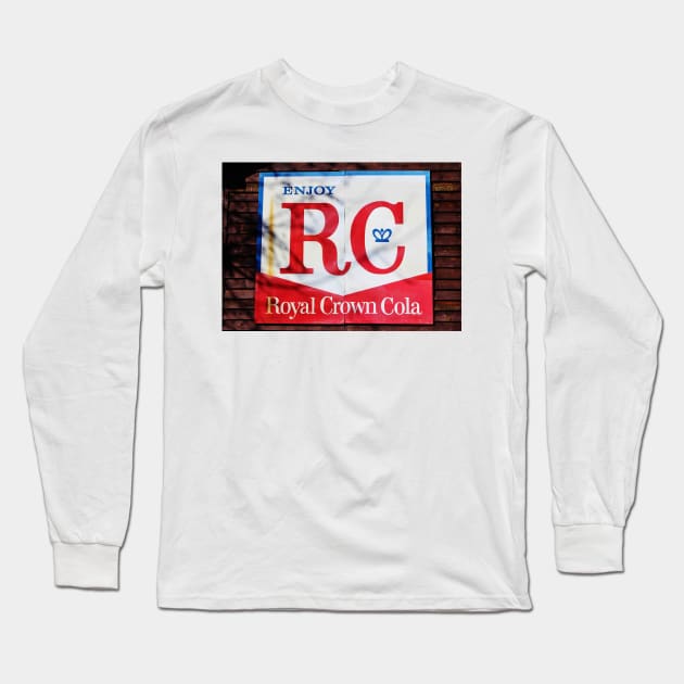 RC Cola Sign Long Sleeve T-Shirt by Cynthia48